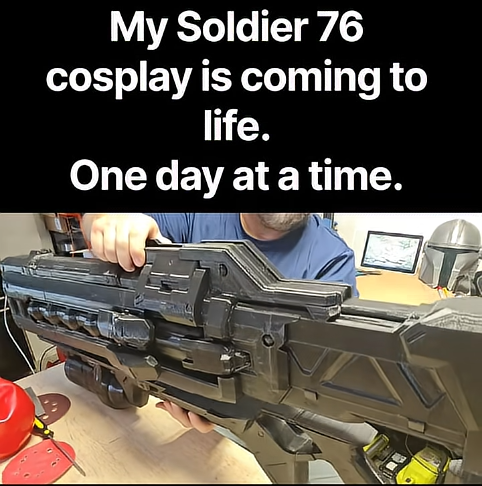 Soldier 76: Blaster Build